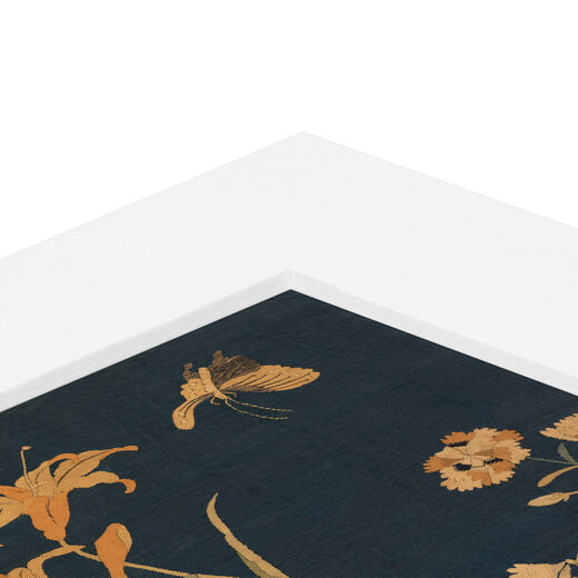 Qing silk panel – 11 x 14” mounted print